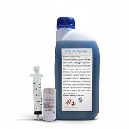 Żywica poliestrowa ortoftalowa 1kg